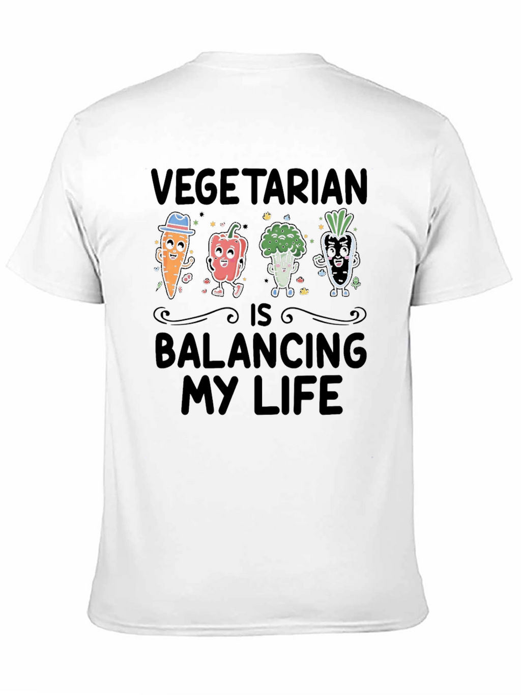 Vegetarian Balancing Life T-Shirt