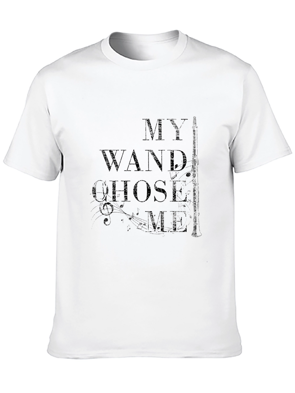 My Wand Chose Me Music T-Shirt