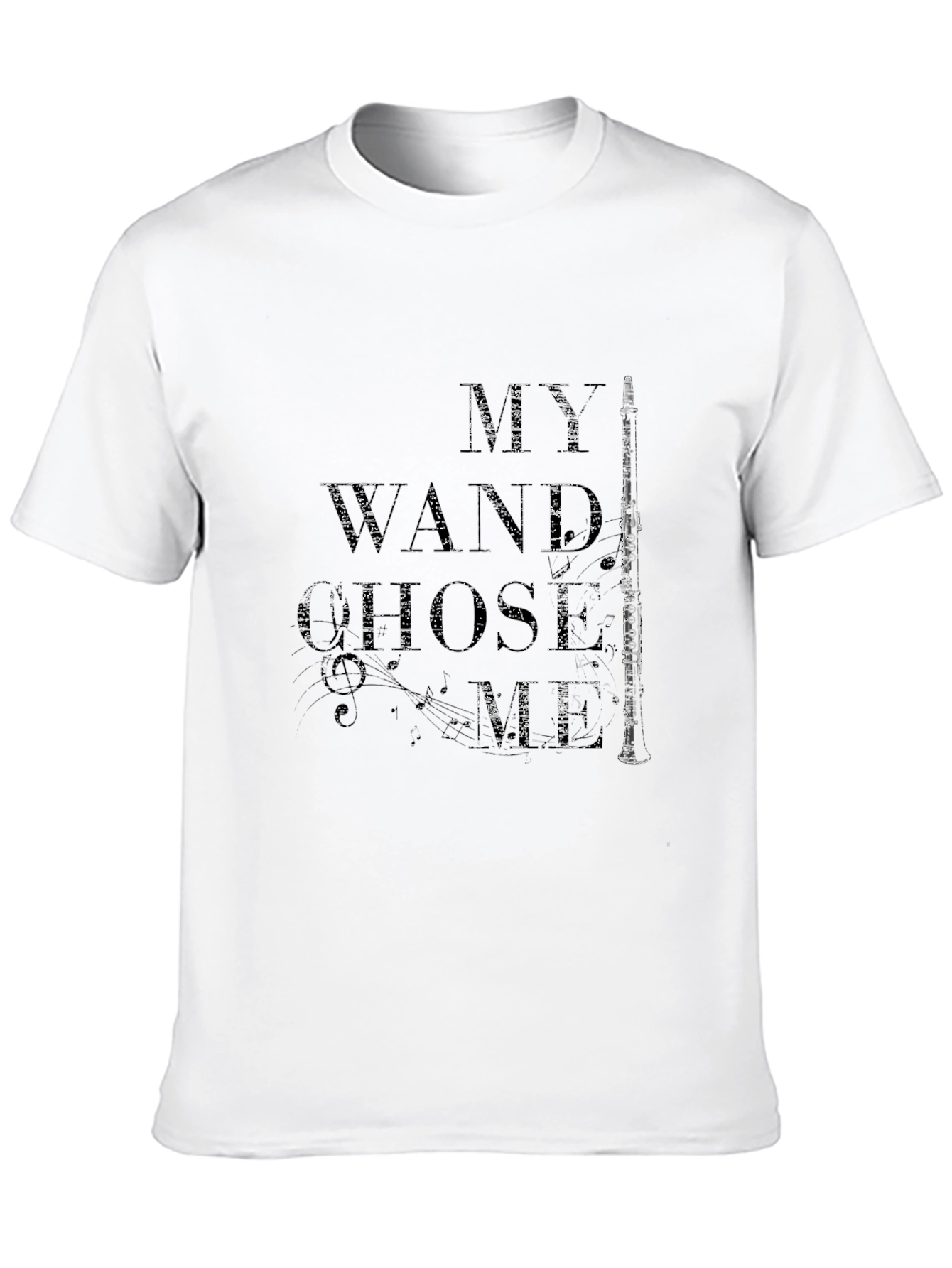 My Wand Chose Me Music T-Shirt