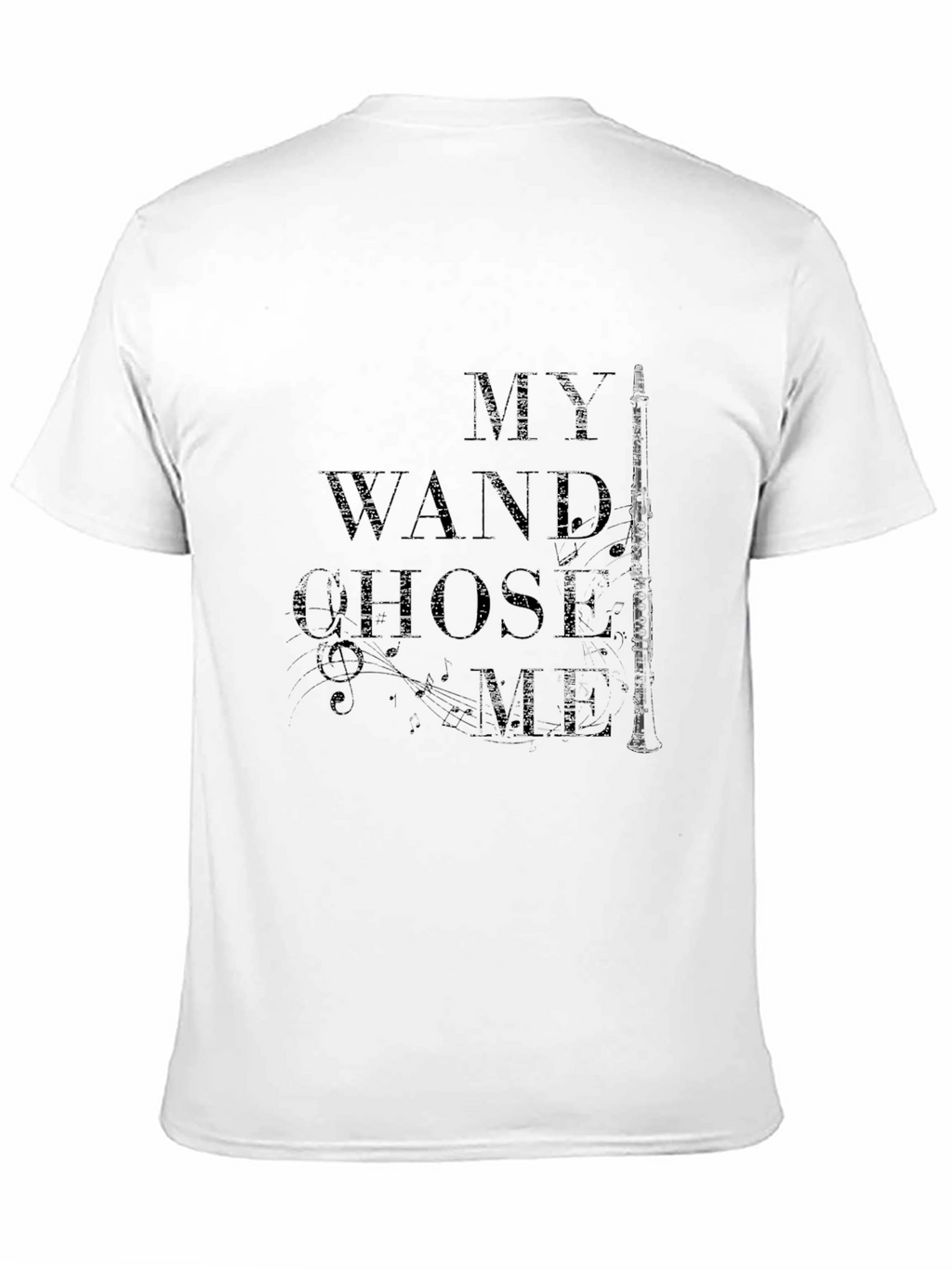 My Wand Chose Me Music T-Shirt