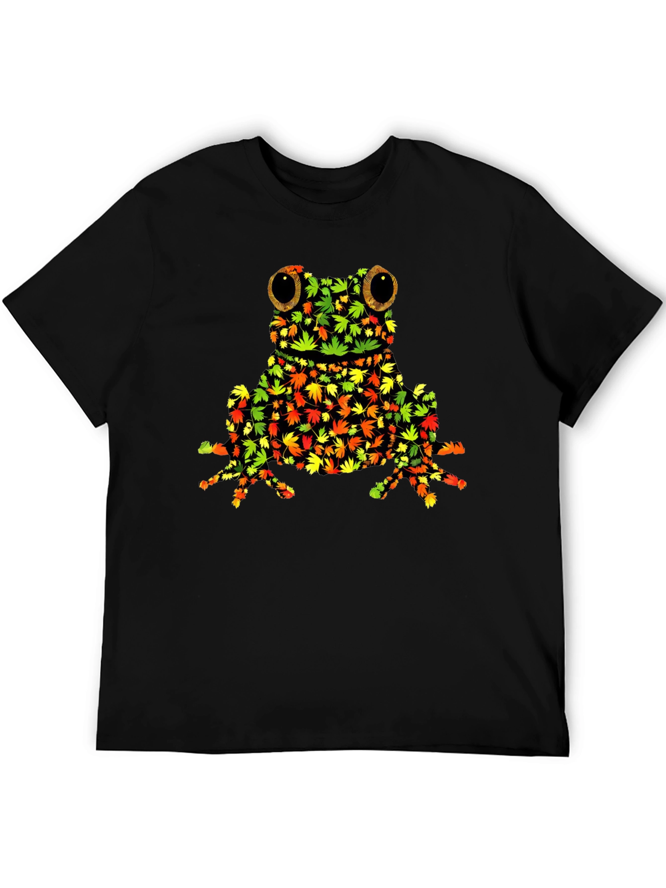 Frog Leaf Graphic T-Shirt - Nature Inspired Tee