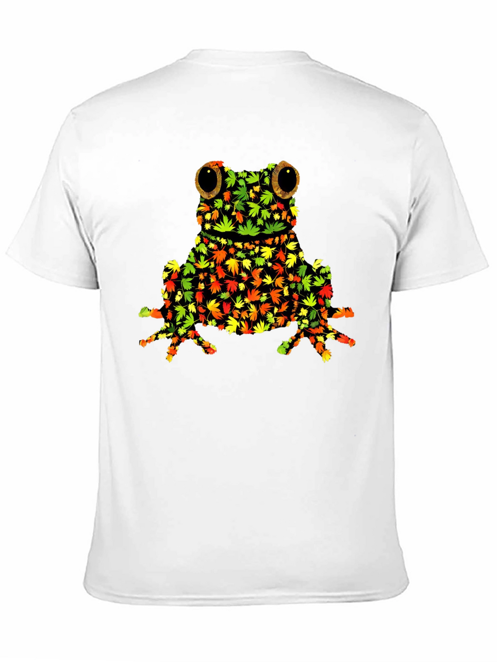 Frog Leaf Graphic T-Shirt - Nature Inspired Tee