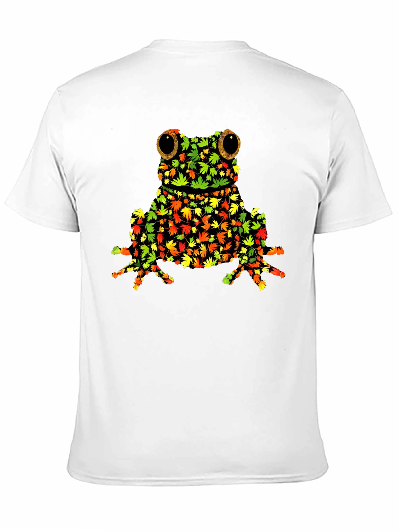 Frog Leaf Graphic T-Shirt - Nature Inspired Tee