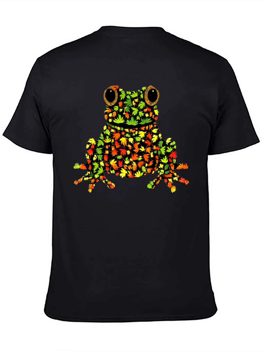 Frog Leaf Graphic T-Shirt - Nature Inspired Tee