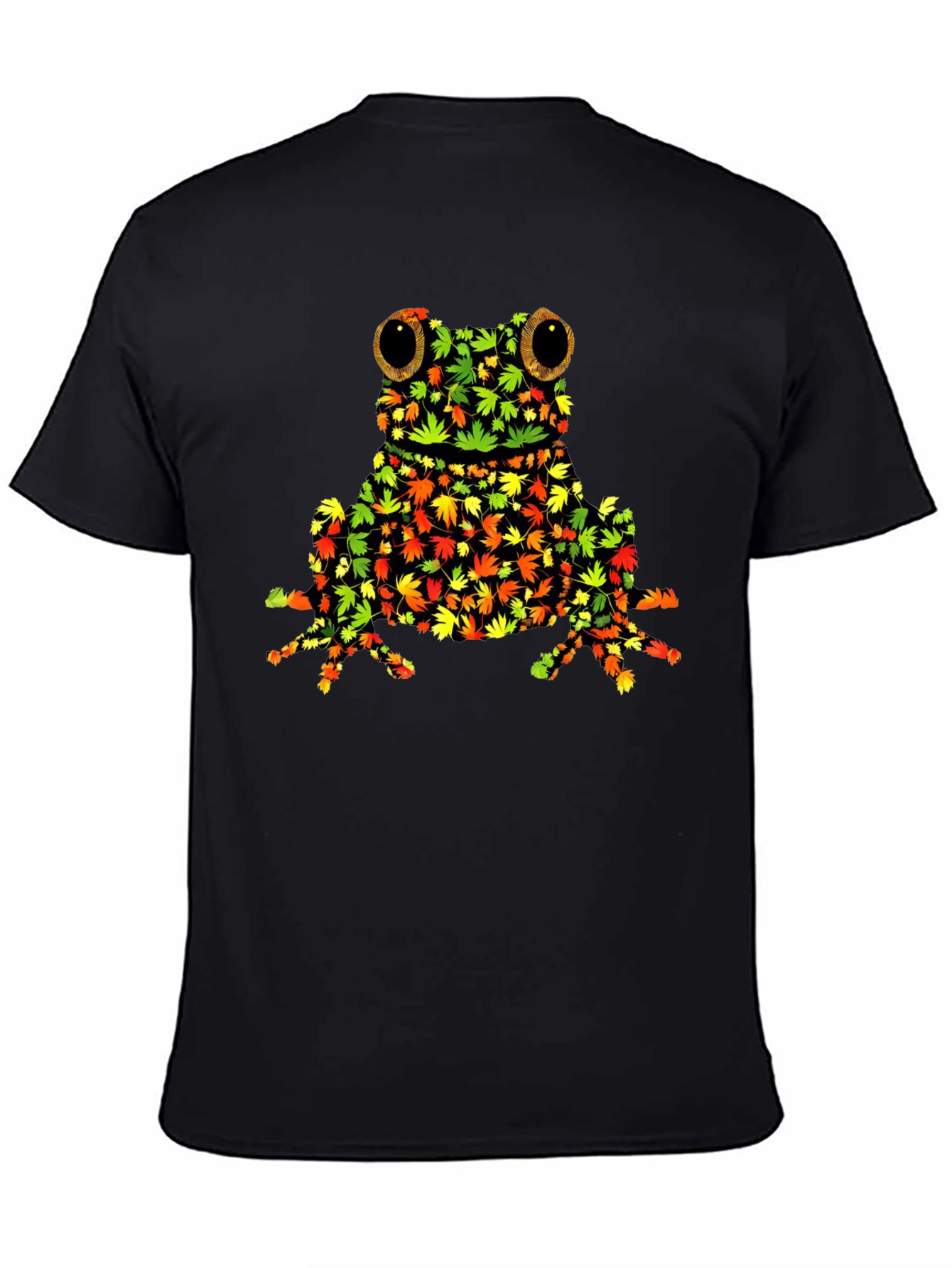 Frog Leaf Graphic T-Shirt - Nature Inspired Tee