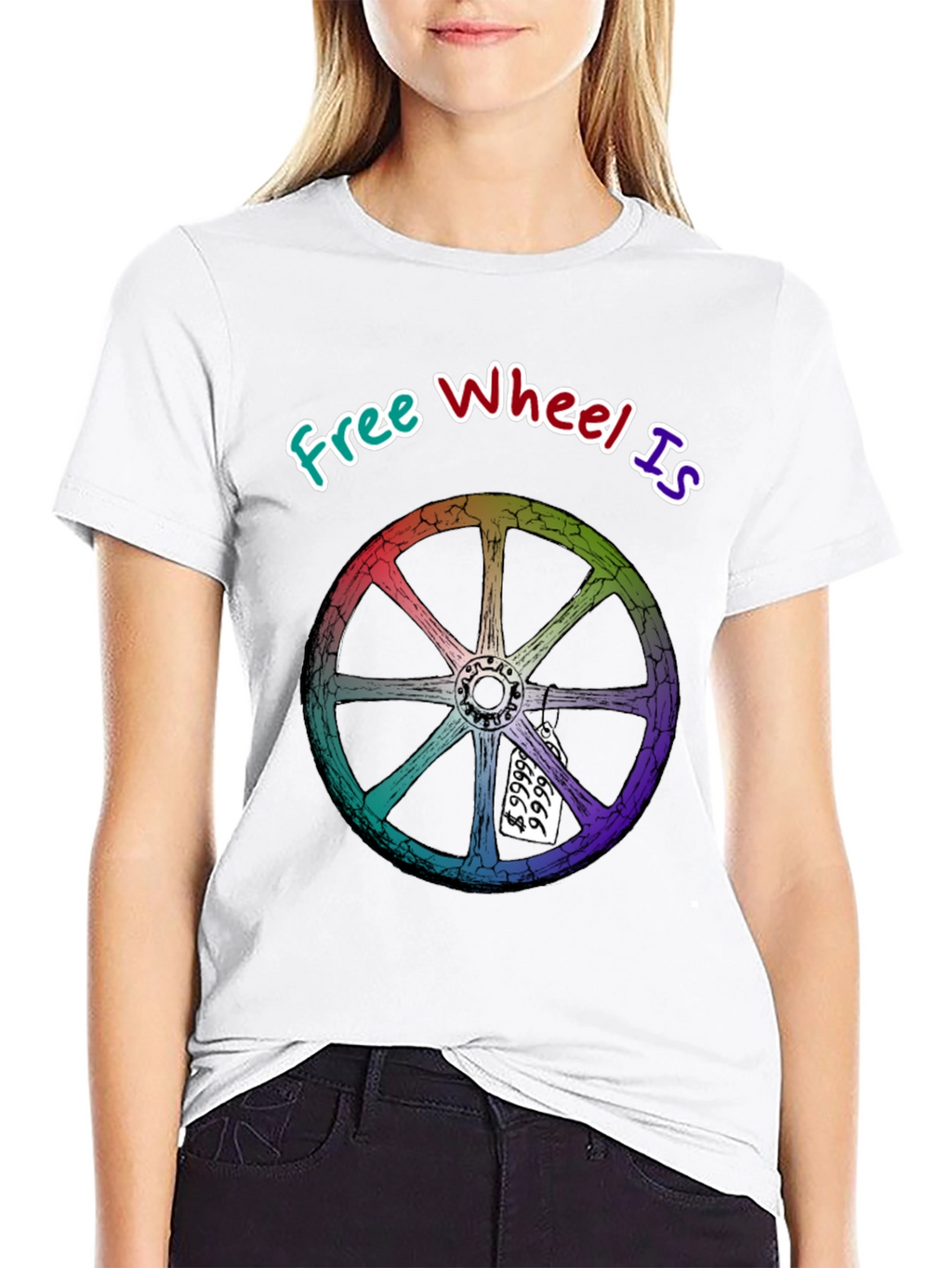 Free Wheel Is Priceless Graphic T-Shirt