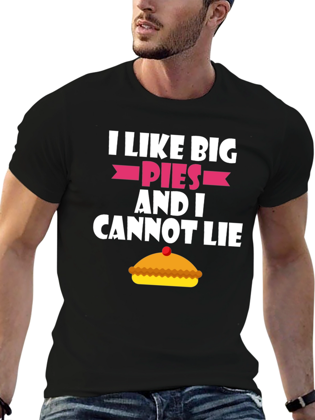 I Like Big Pies Funny Graphic T-Shirt