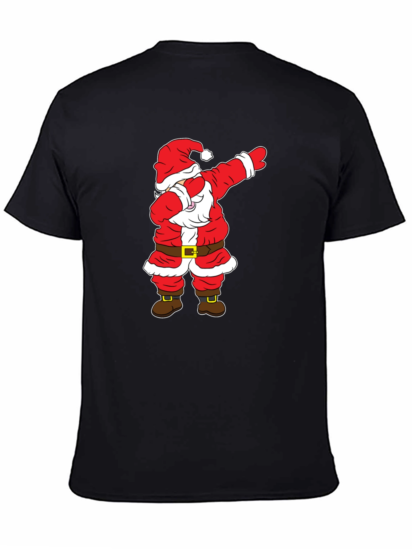 Dabbing Santa Graphic Tee - Holiday Fun
