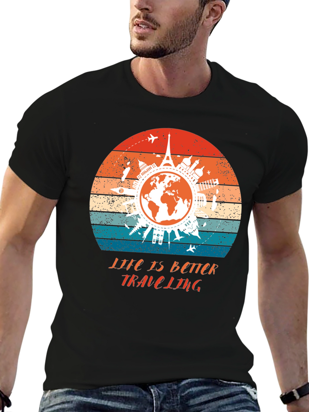 Life is Better Traveling Graphic T-Shirt
