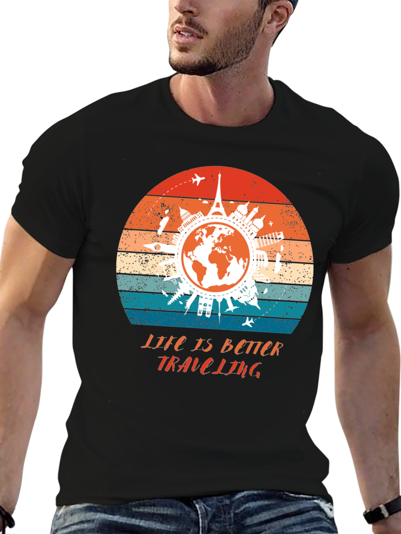 Life is Better Traveling Graphic T-Shirt