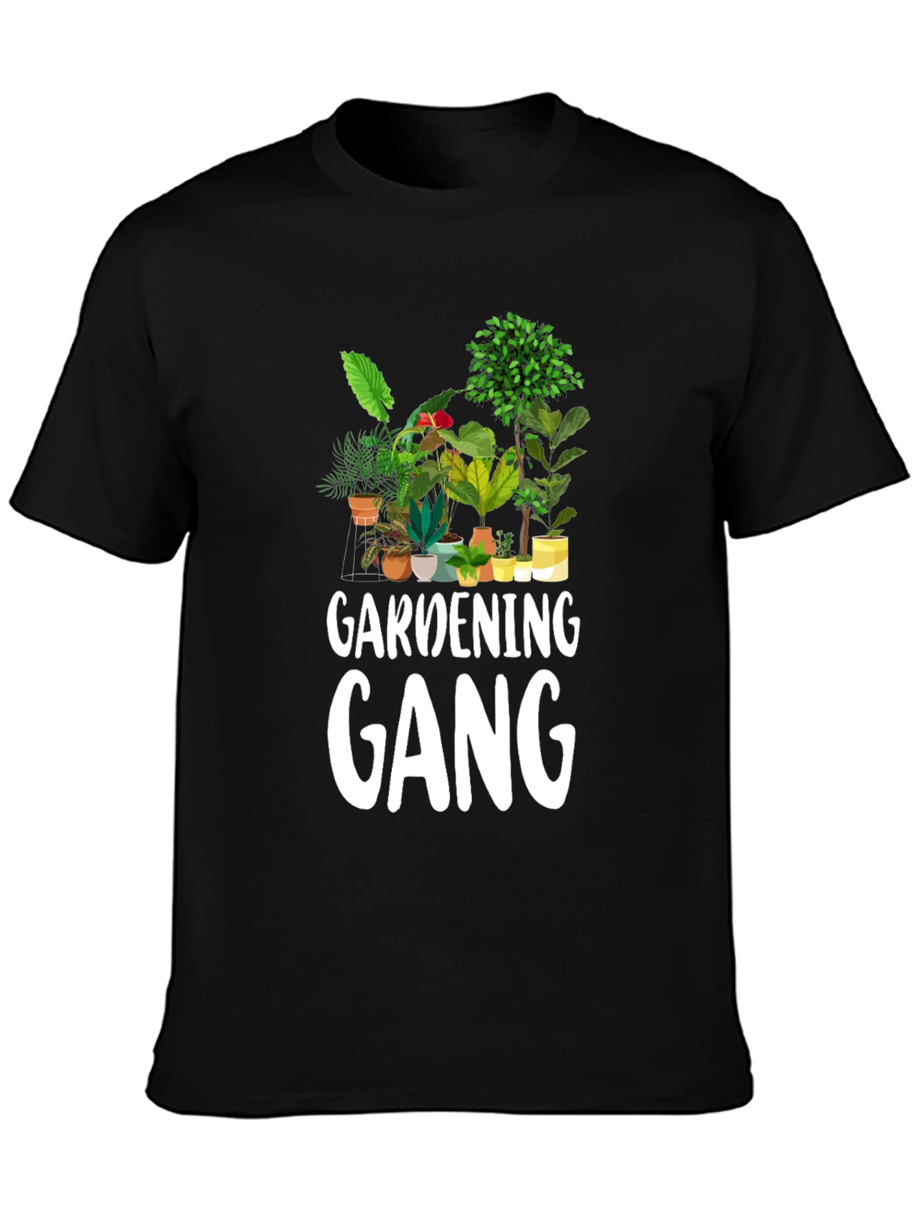 Gardening Gang Graphic Tee -  Horticulture Humor Shirt