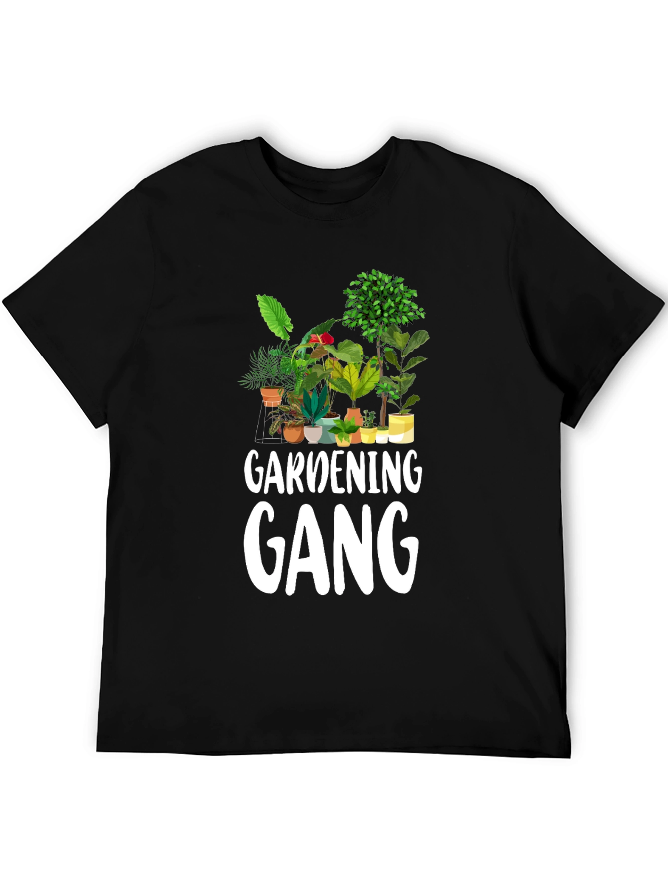 Gardening Gang Graphic Tee -  Horticulture Humor Shirt