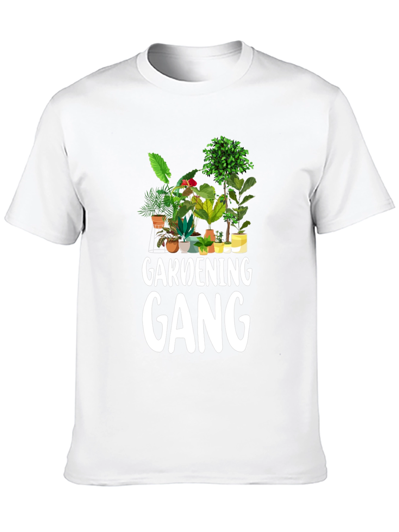 Gardening Gang Graphic Tee -  Horticulture Humor Shirt