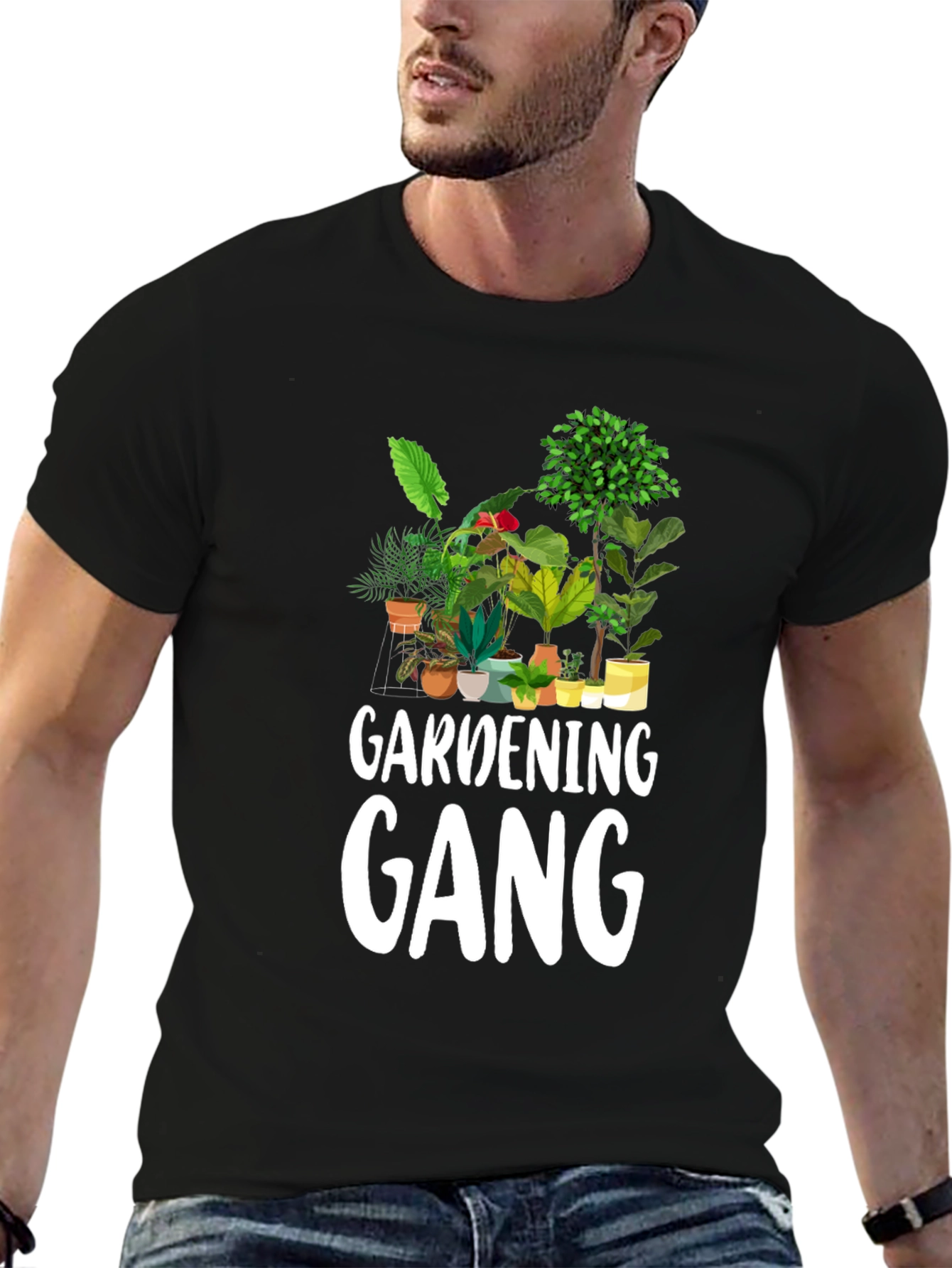 Gardening Gang Graphic Tee -  Horticulture Humor Shirt