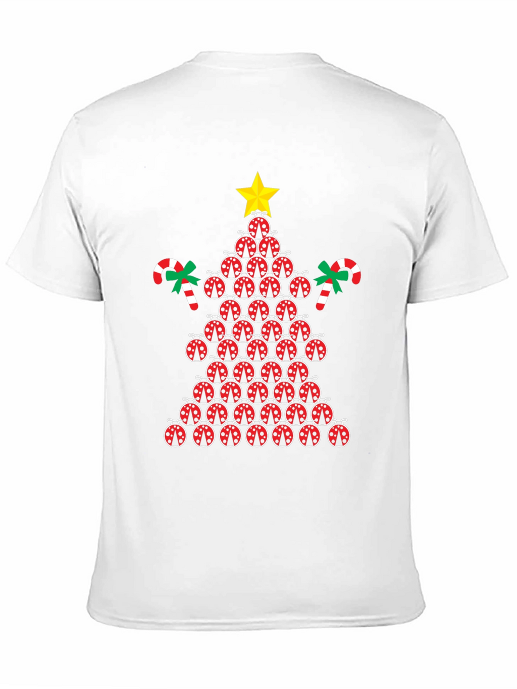 Ladybug Christmas Tree Graphic Tee