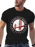 Golden Gate Bridge Graphic Tee - San Francisco T-Shirt