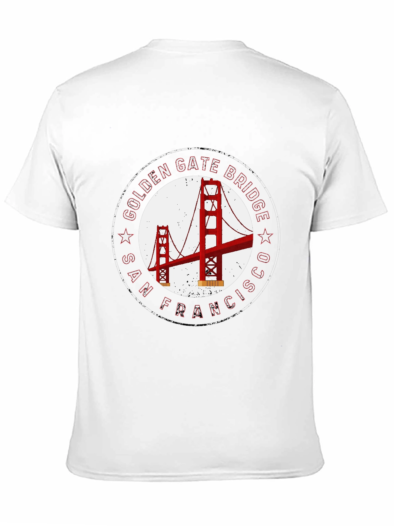 Golden Gate Bridge Graphic Tee - San Francisco T-Shirt