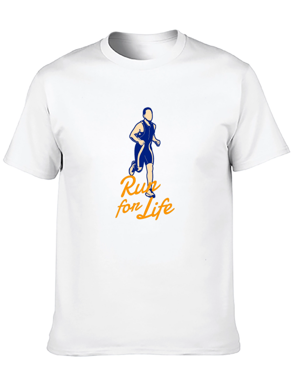 Run for Life Graphic Tee - Black
