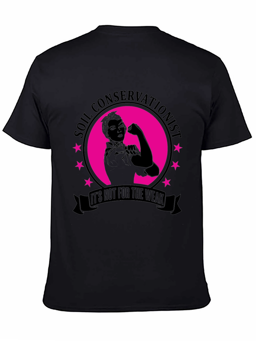 Soil Conservationist Strong Woman T-Shirt