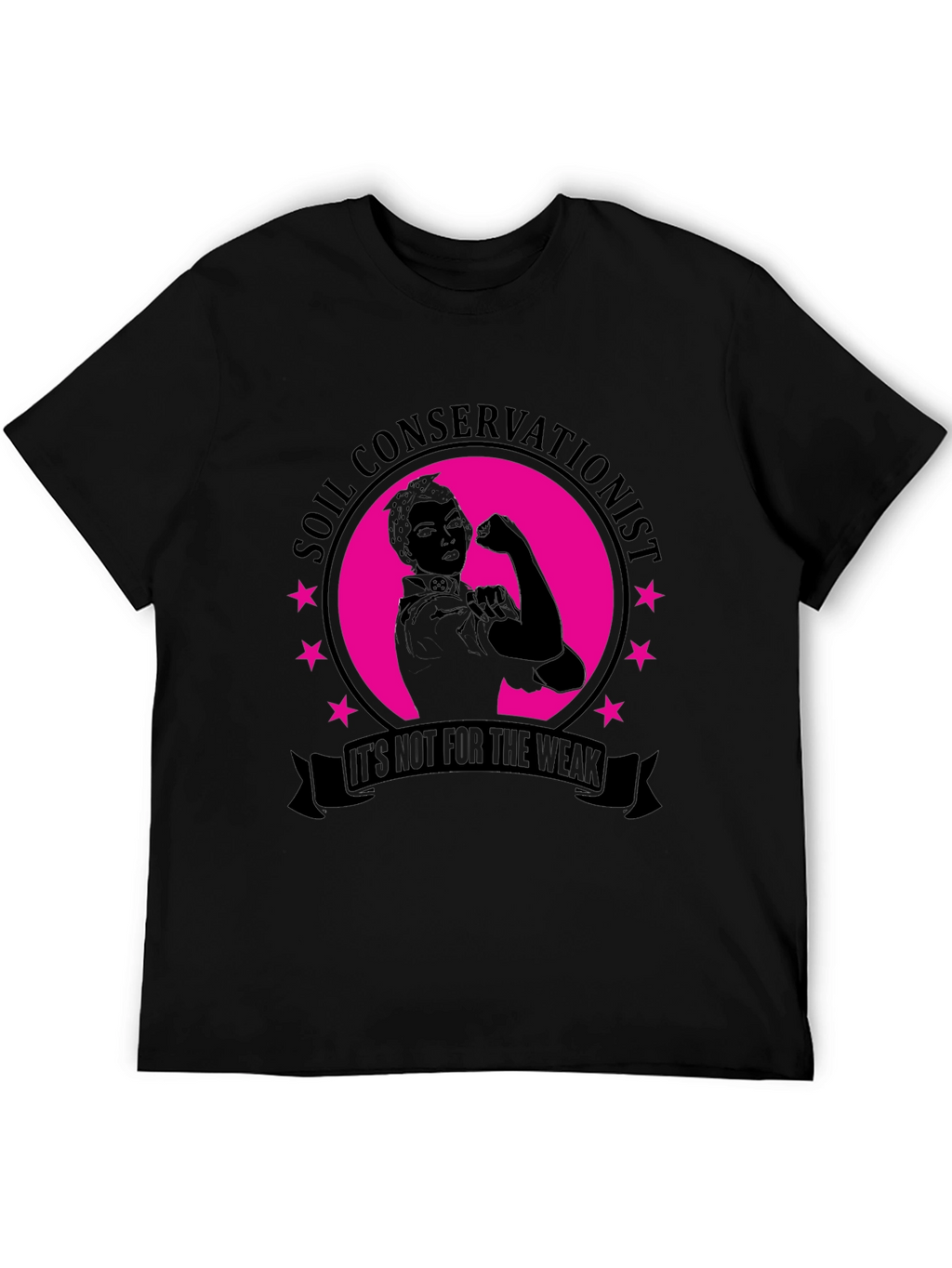 Soil Conservationist Strong Woman T-Shirt
