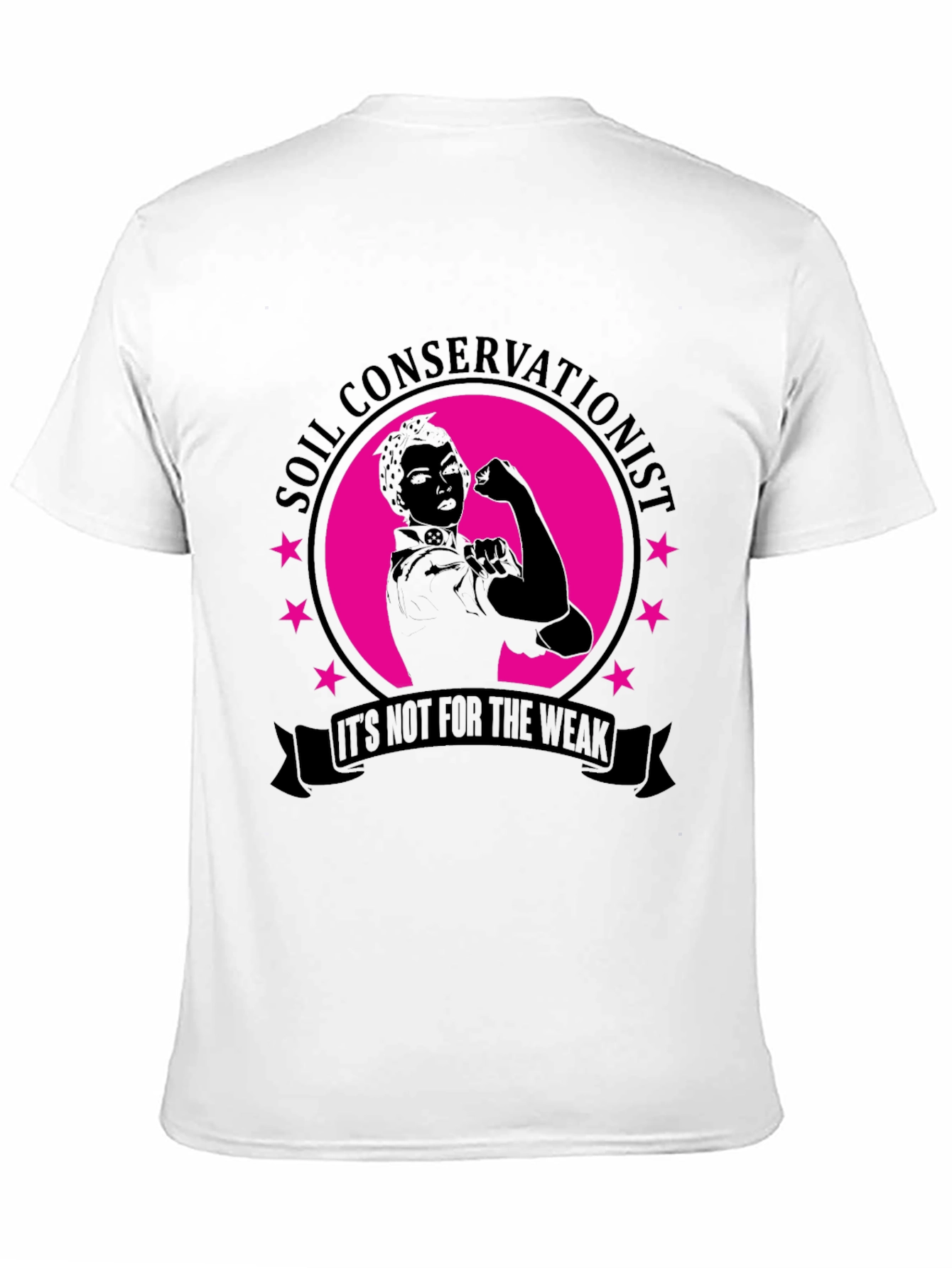 Soil Conservationist Strong Woman T-Shirt