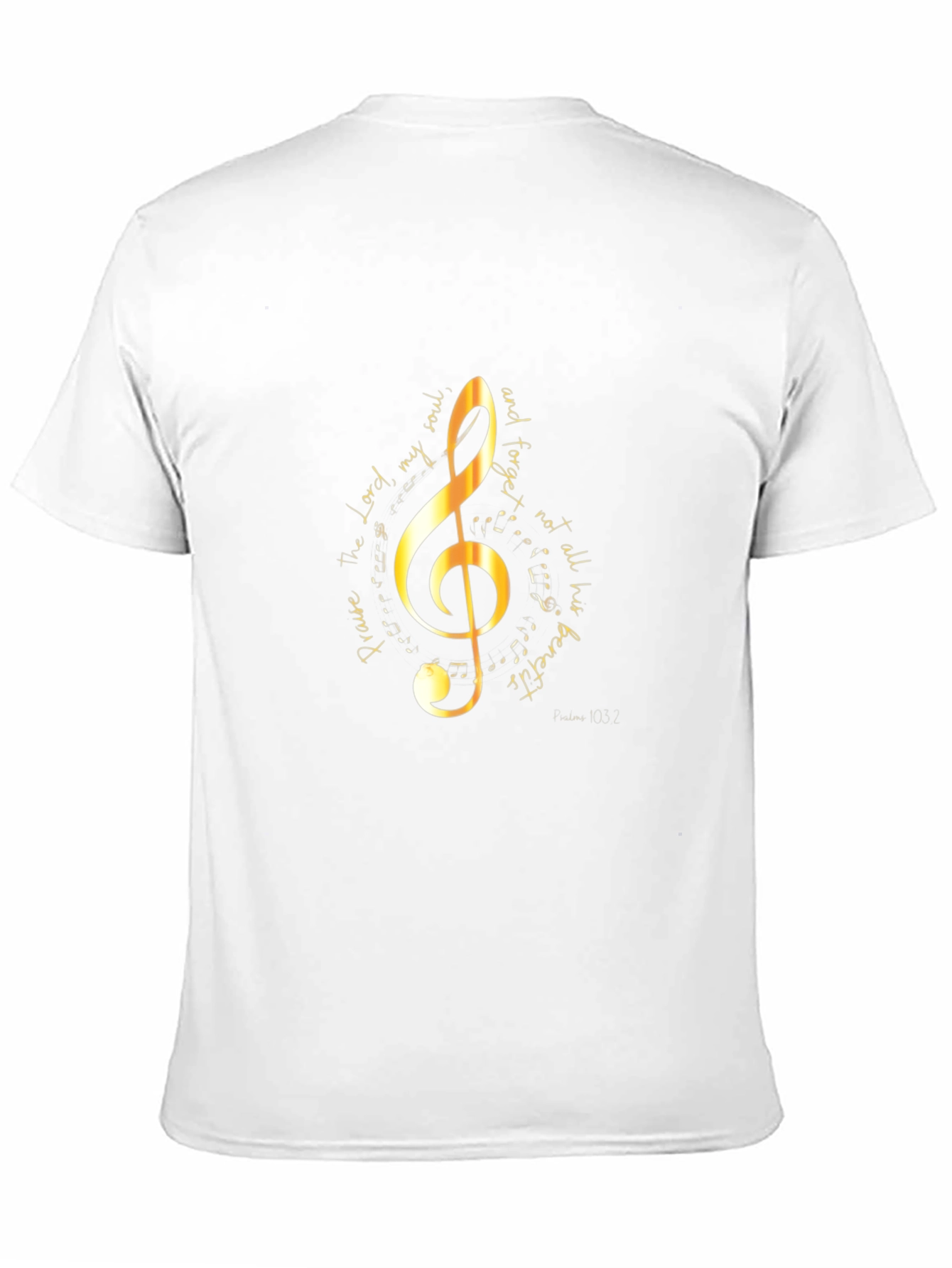 Musical Christian T-Shirt - Praise the Lord!