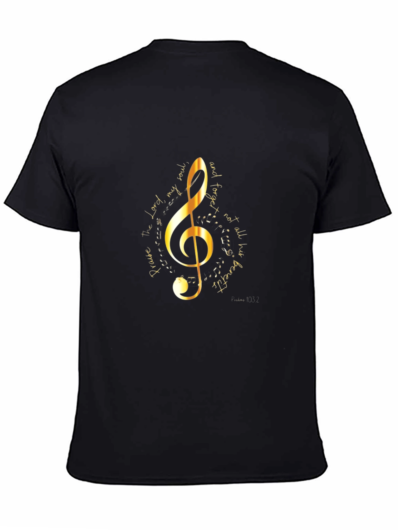 Musical Christian T-Shirt - Praise the Lord!