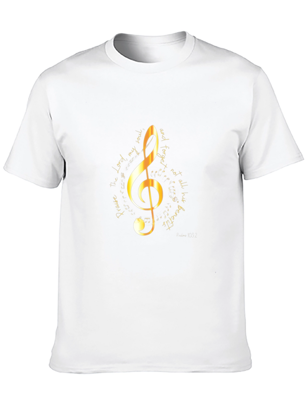 Musical Christian T-Shirt - Praise the Lord!