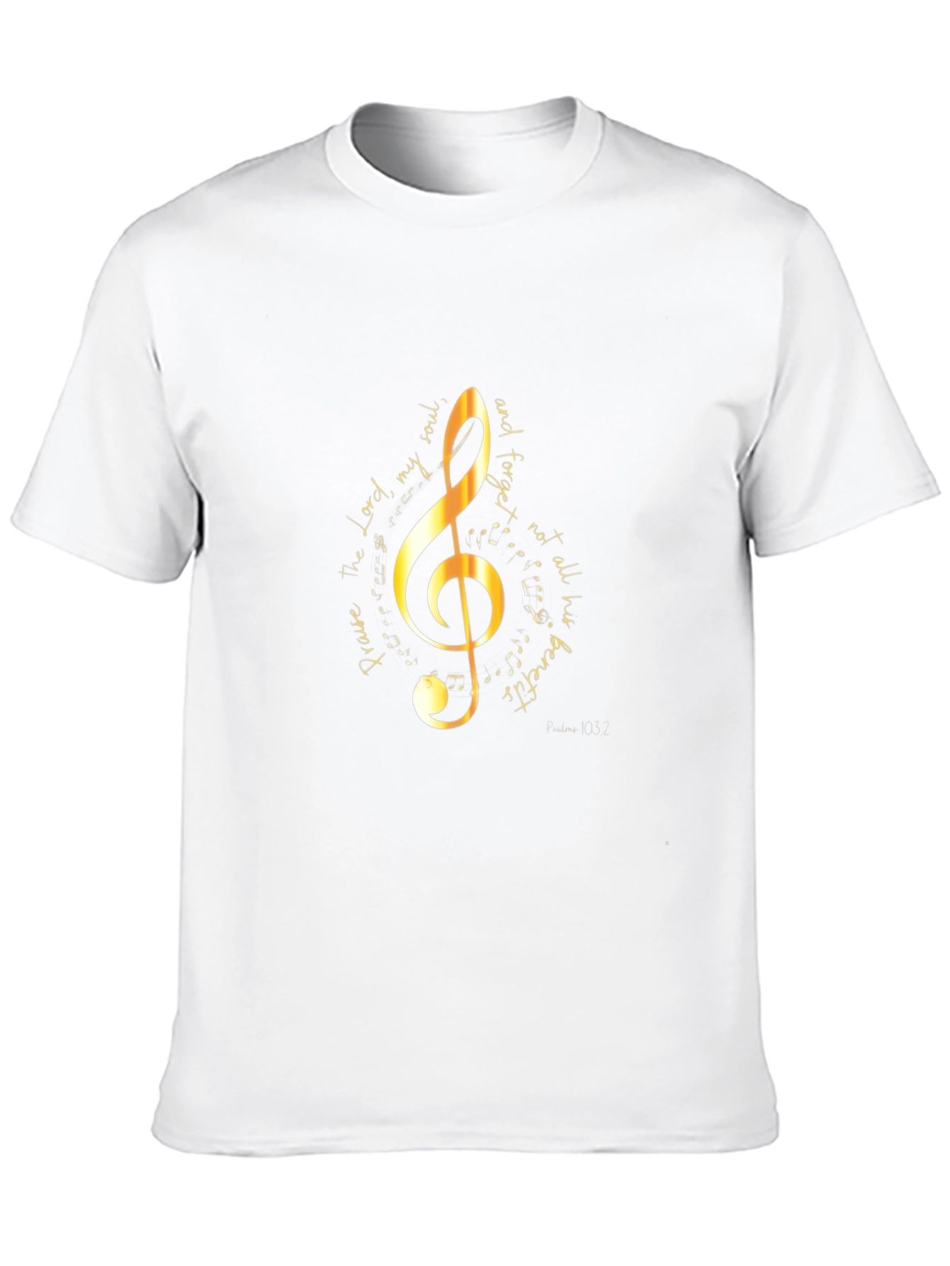 Musical Christian T-Shirt - Praise the Lord!