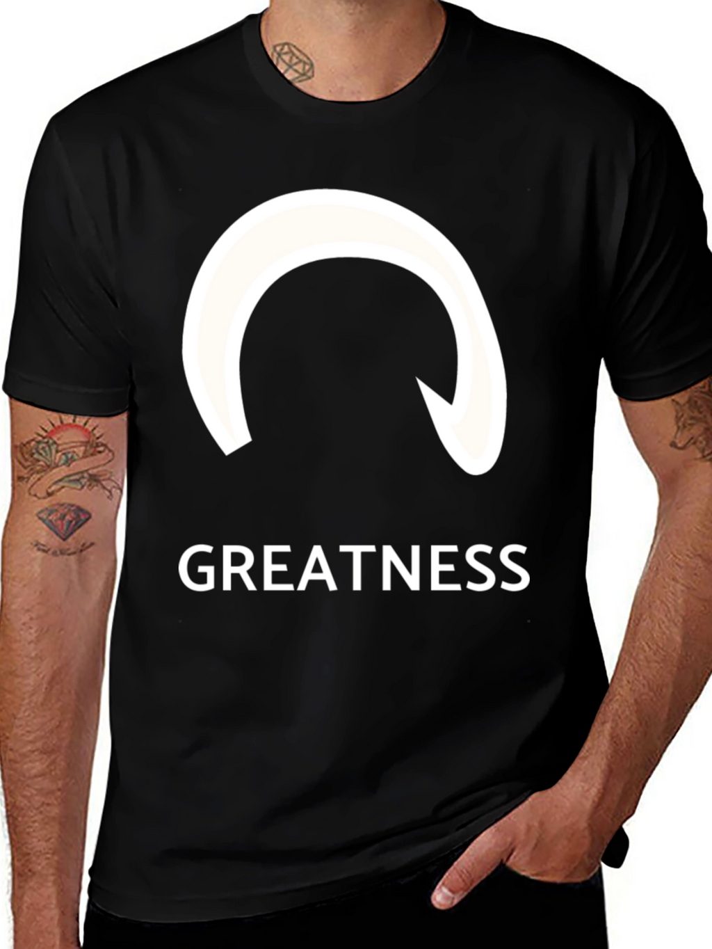 Greatness Arrow Graphic Tee