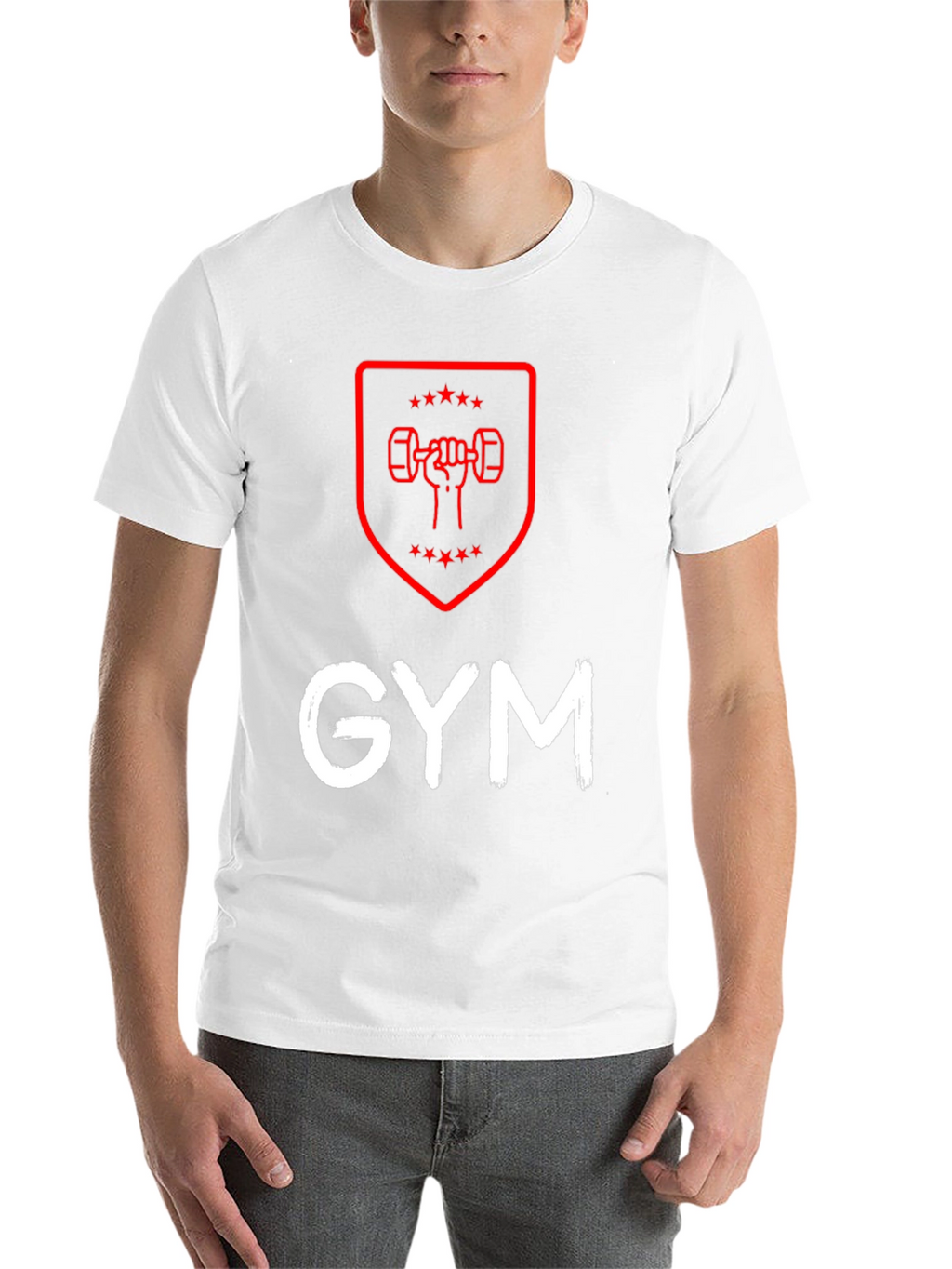 Gym Workout Black T-Shirt - Fitness Motivation