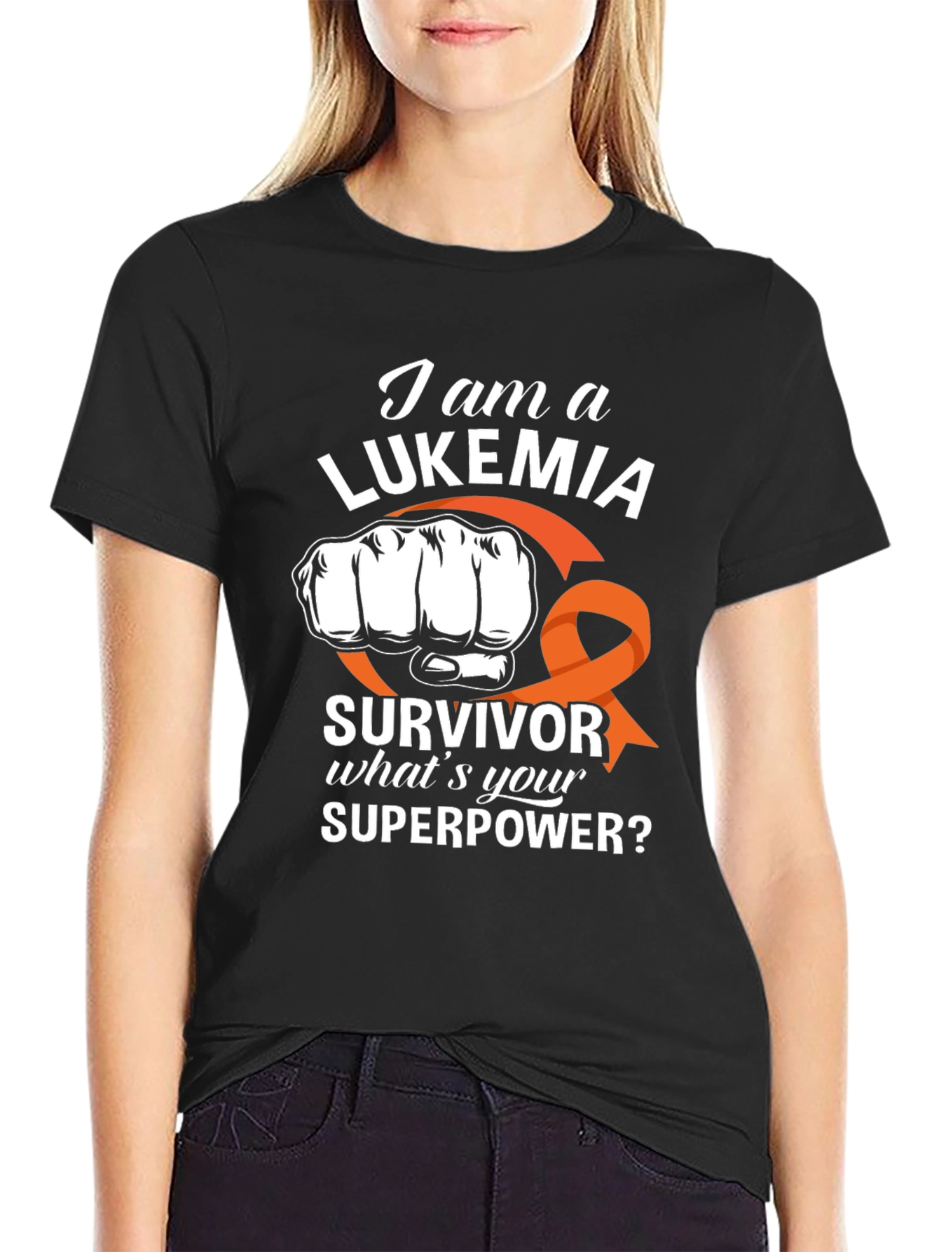 Leukemia Survivor Superpower T-Shirt