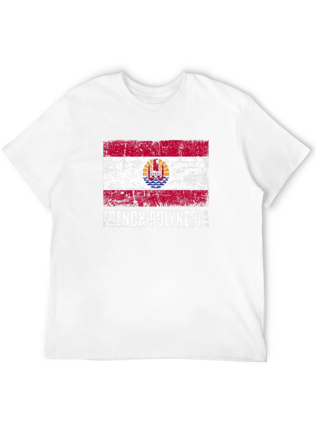 French Polynesia Flag Graphic Tee