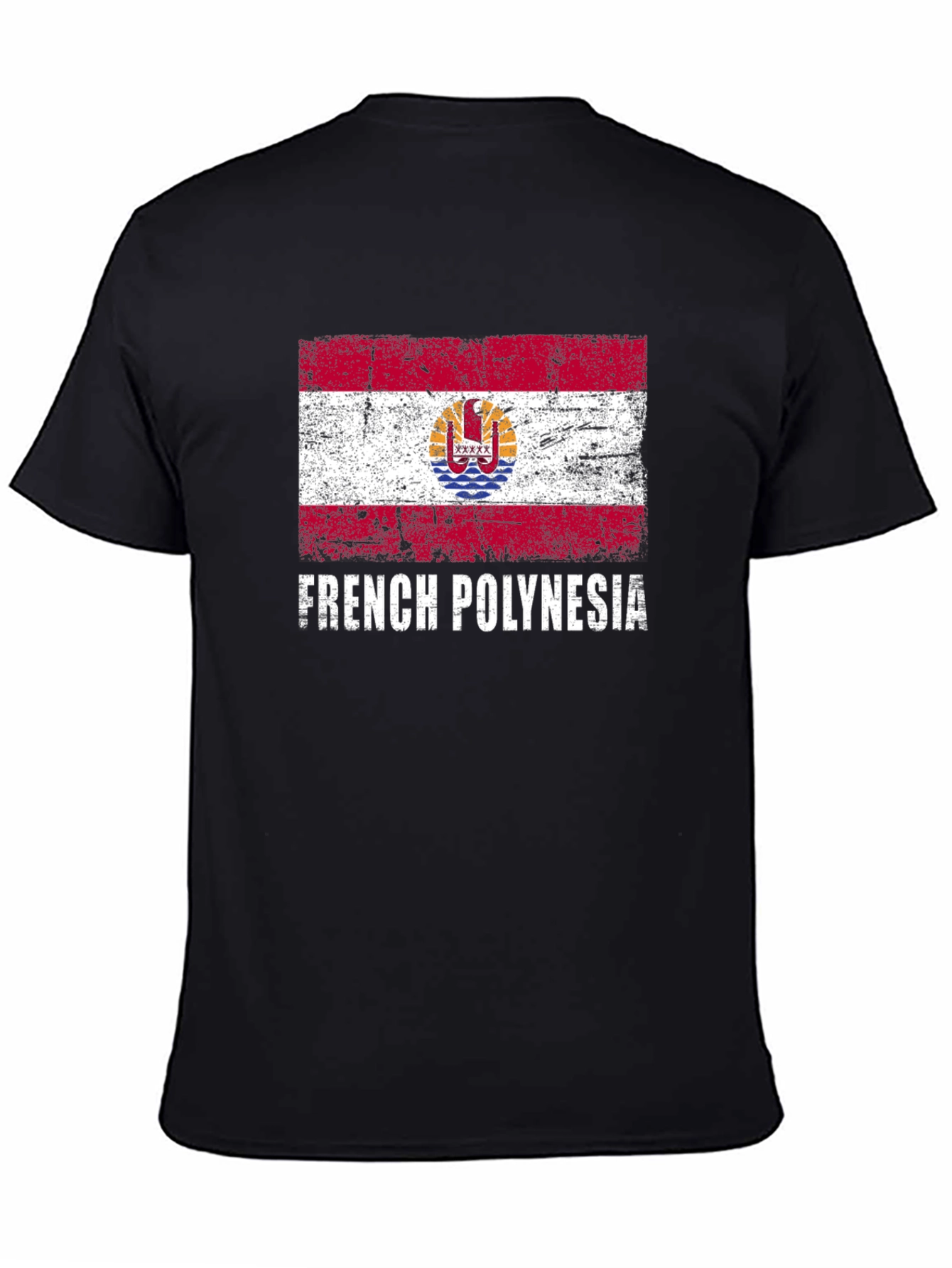 French Polynesia Flag Graphic Tee