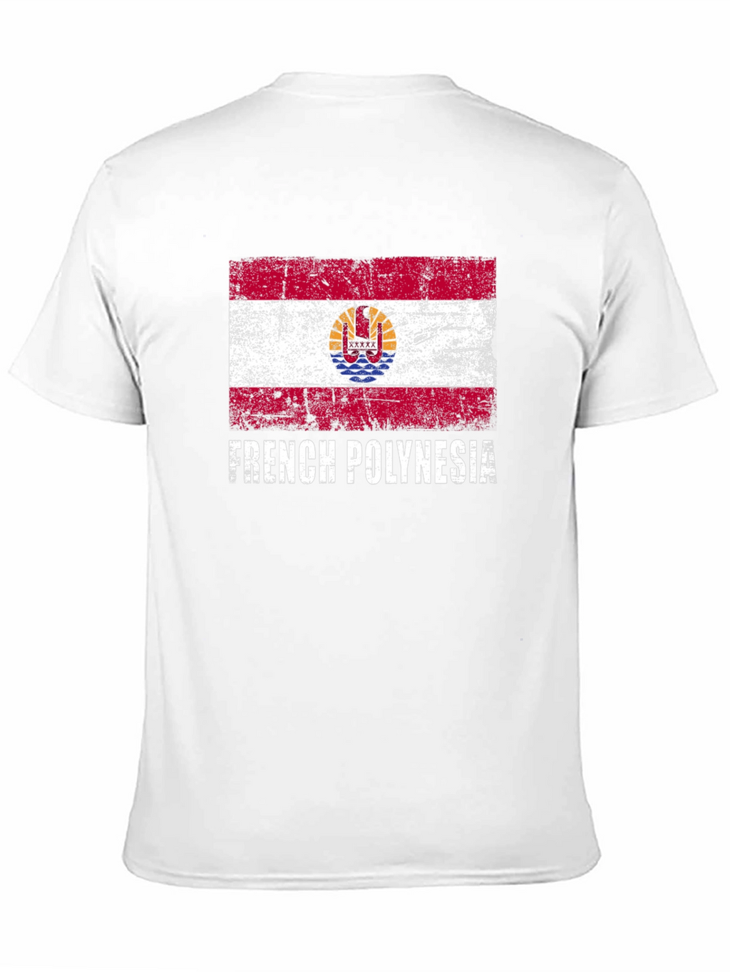 French Polynesia Flag Graphic Tee