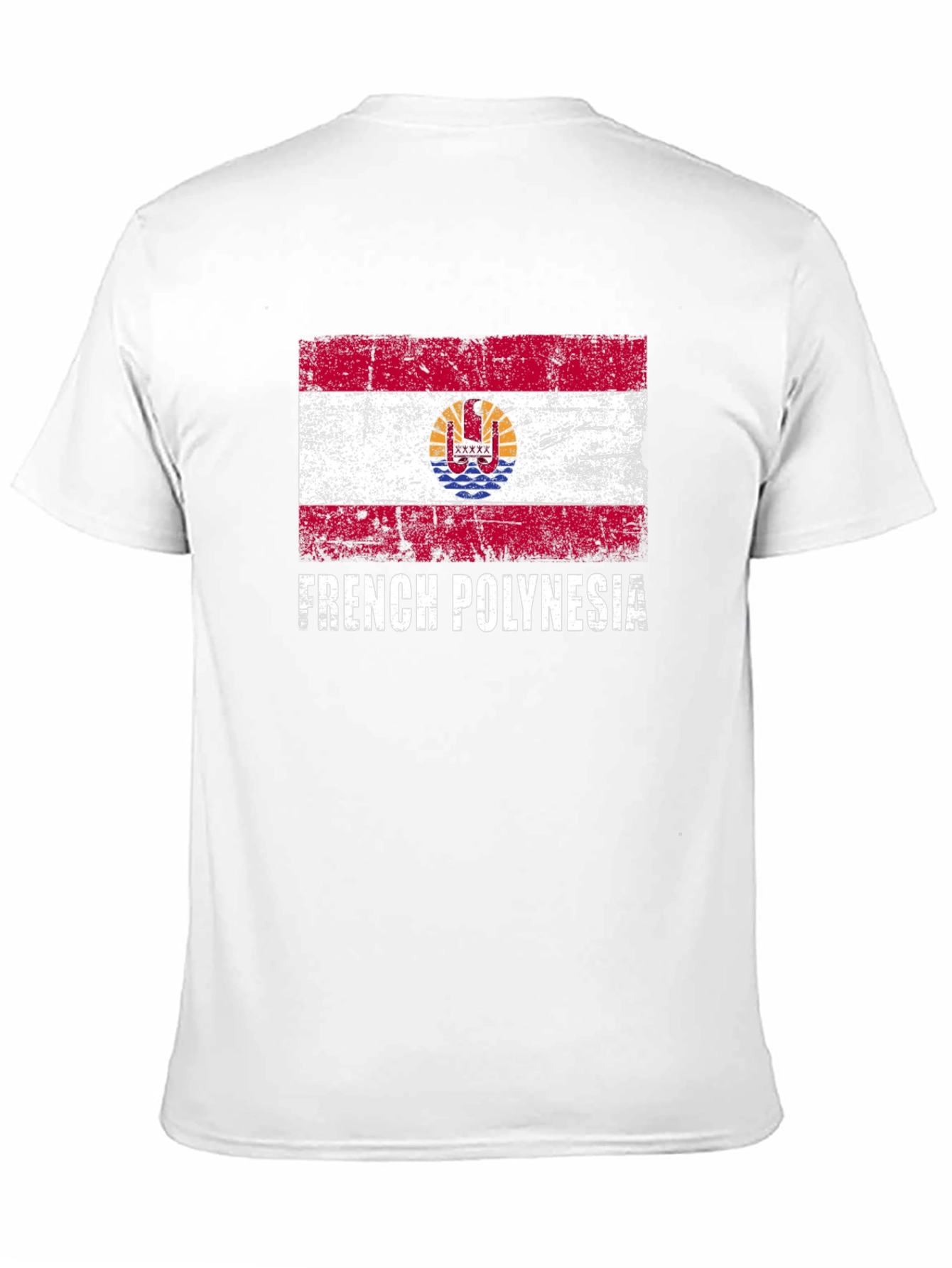 French Polynesia Flag Graphic Tee