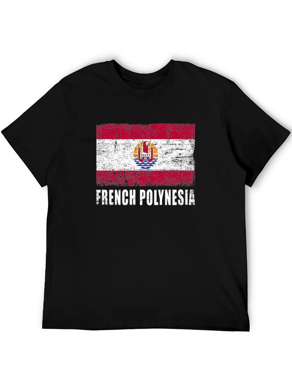 French Polynesia Flag Graphic Tee