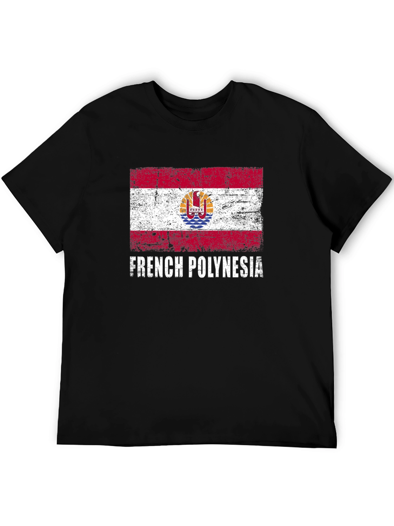 French Polynesia Flag Graphic Tee