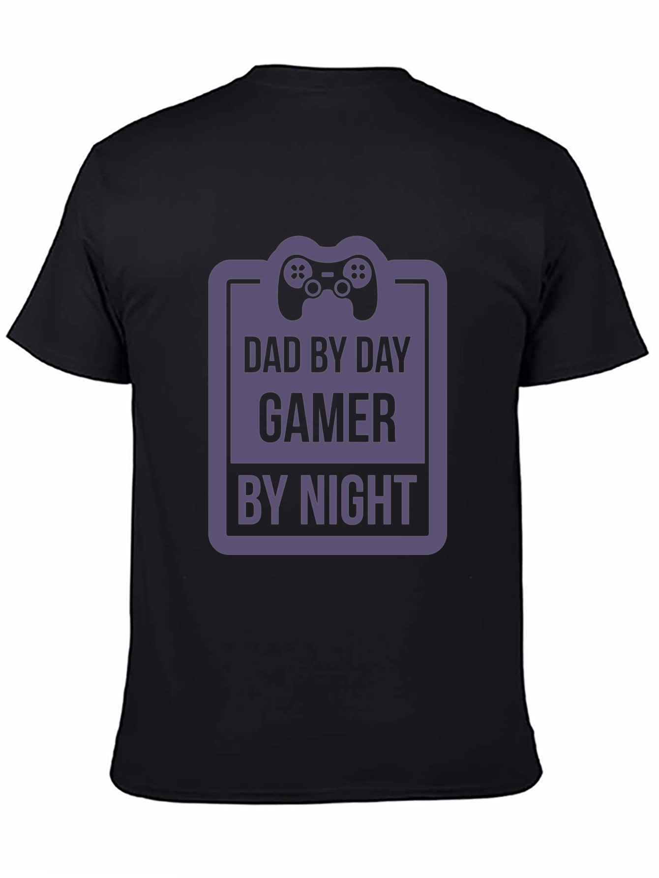 Dad By Day Gamer By Night Graphic T-Shirt