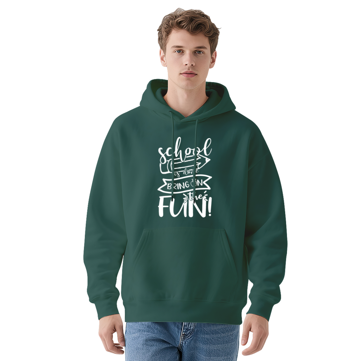 Bold Street Art Hoodie - Urban Graphic Pullover #0537
