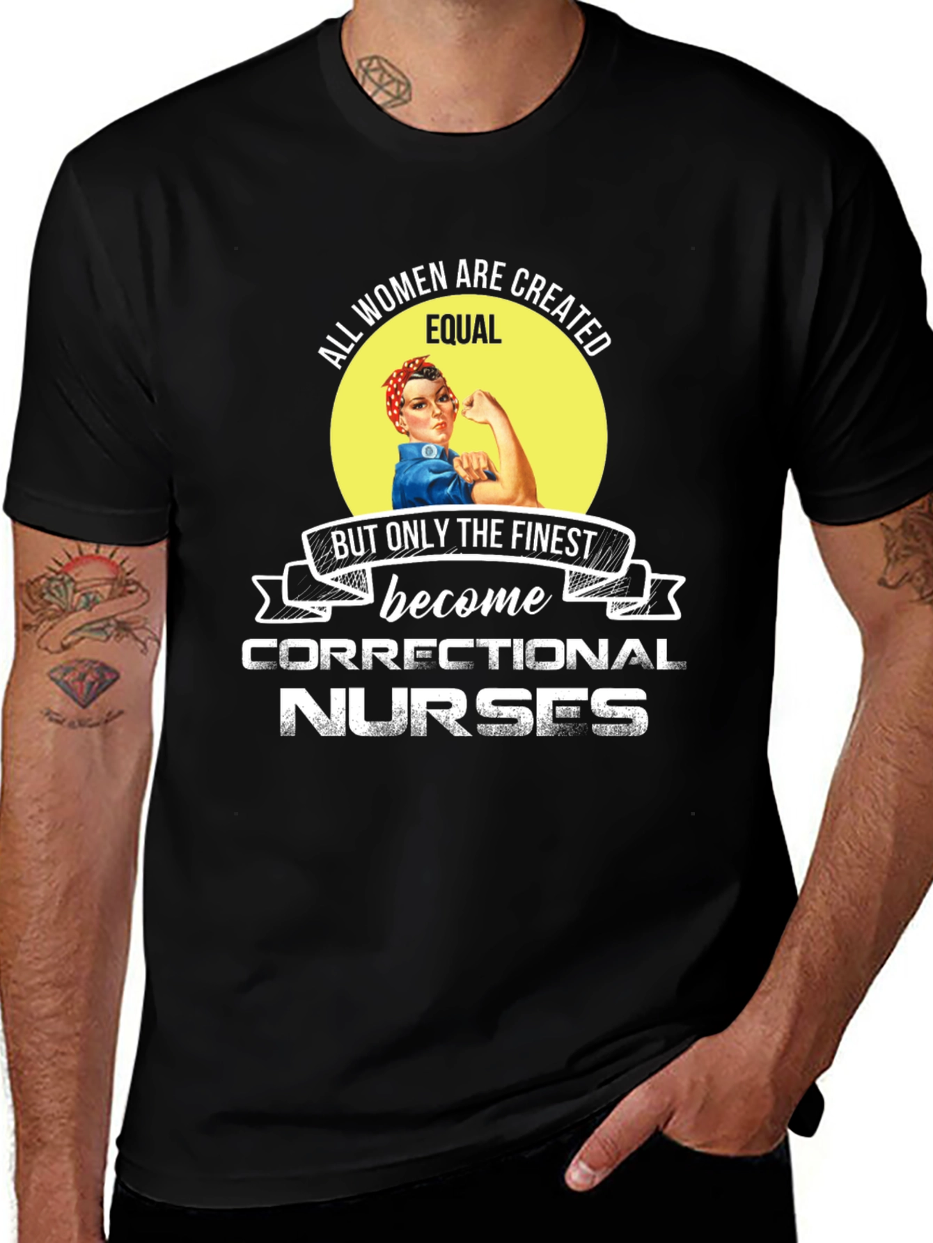 Correctional Nurses Graphic Tee - Women Empowerment