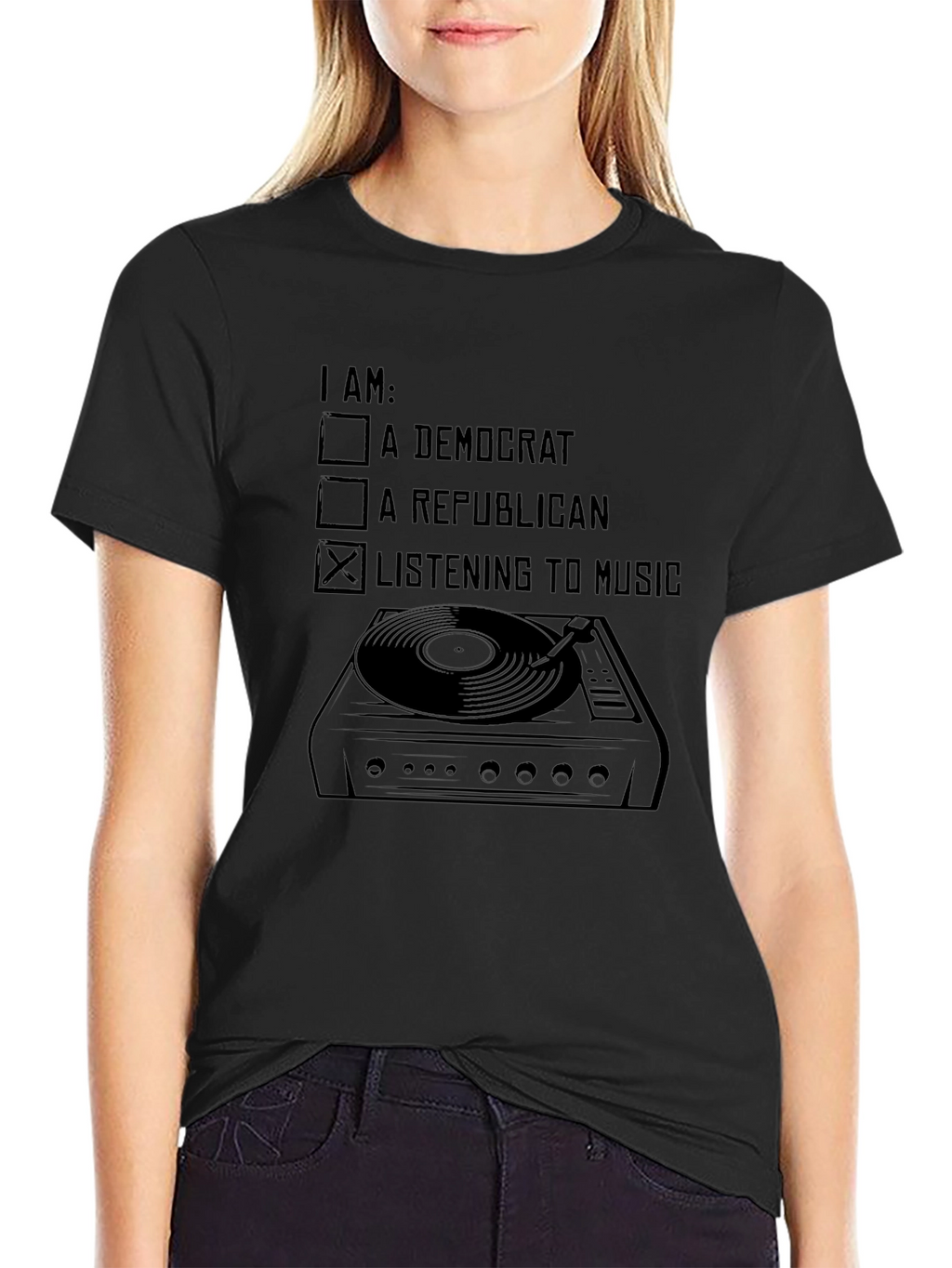 Music Lover T-Shirt - Political Humor Novelty Tee