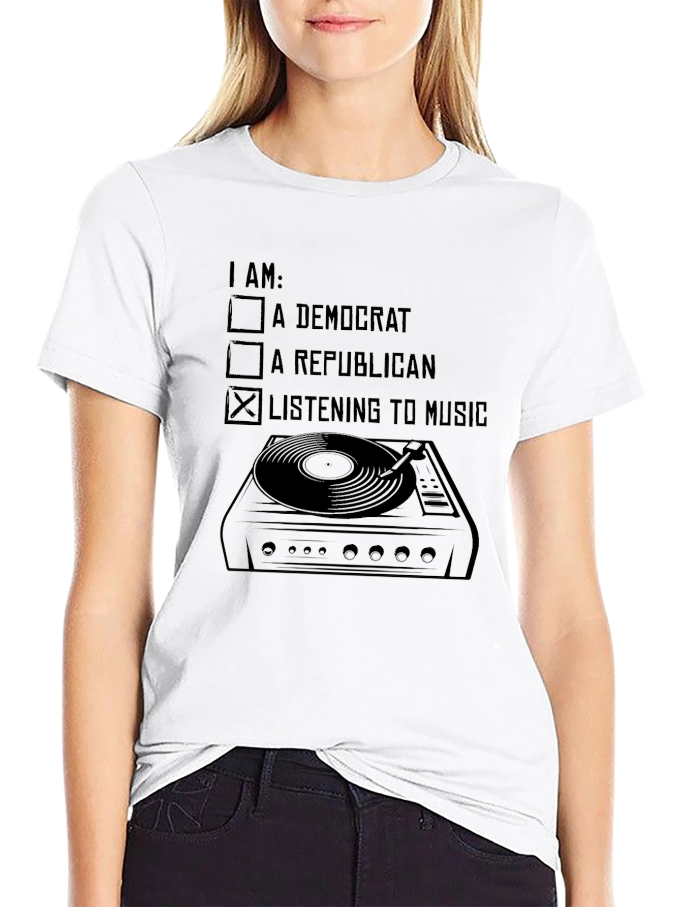Music Lover T-Shirt - Political Humor Novelty Tee