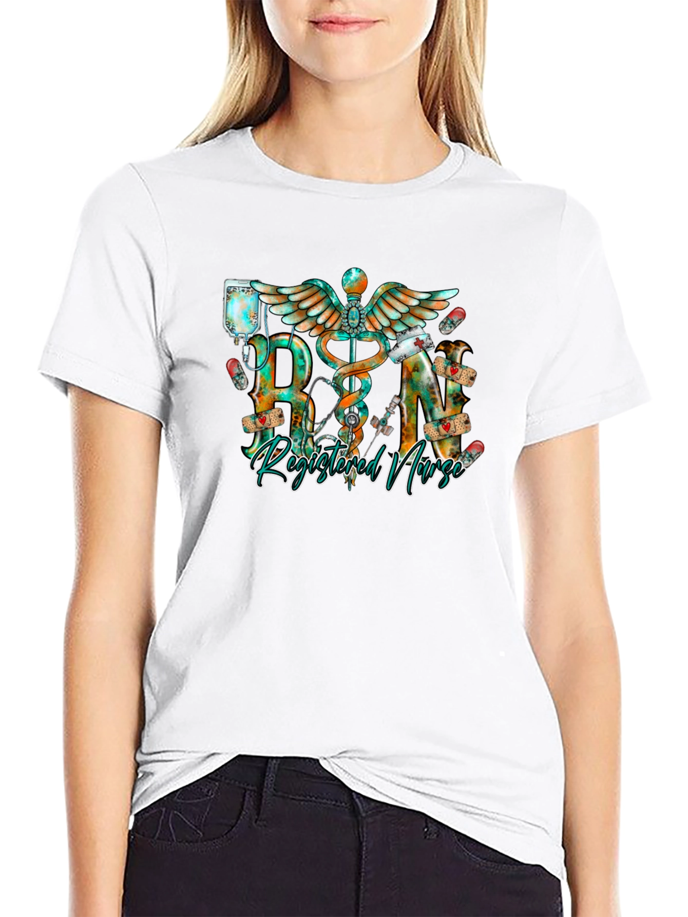 Registered Nurse Graphic T-Shirt