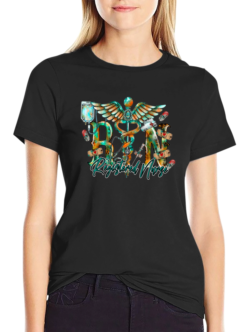 Registered Nurse Graphic T-Shirt
