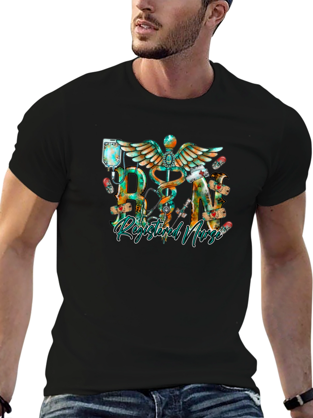 Registered Nurse Graphic T-Shirt