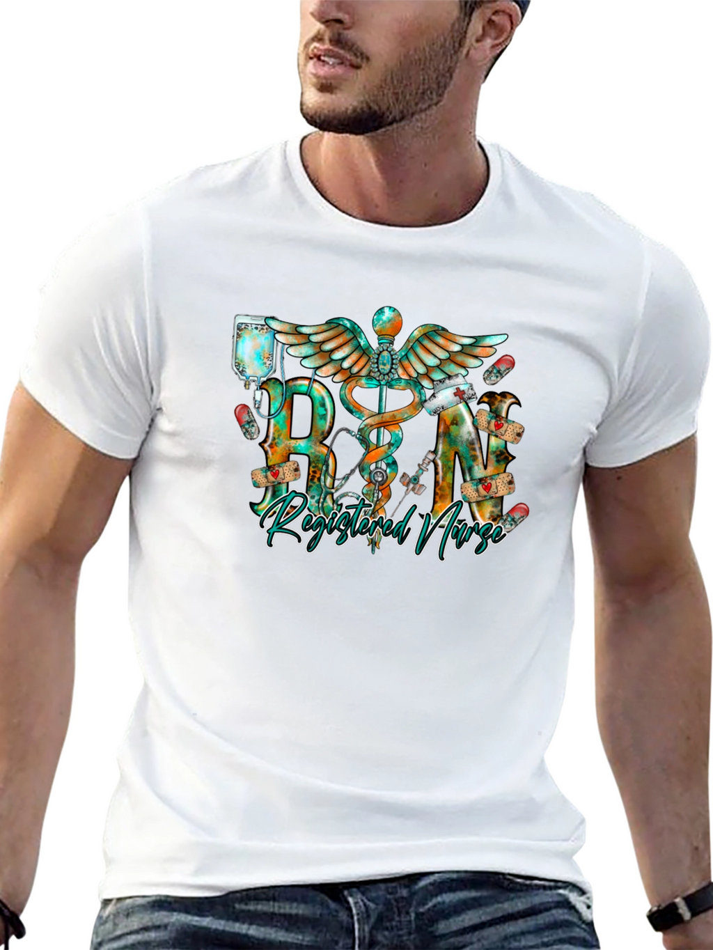 Registered Nurse Graphic T-Shirt