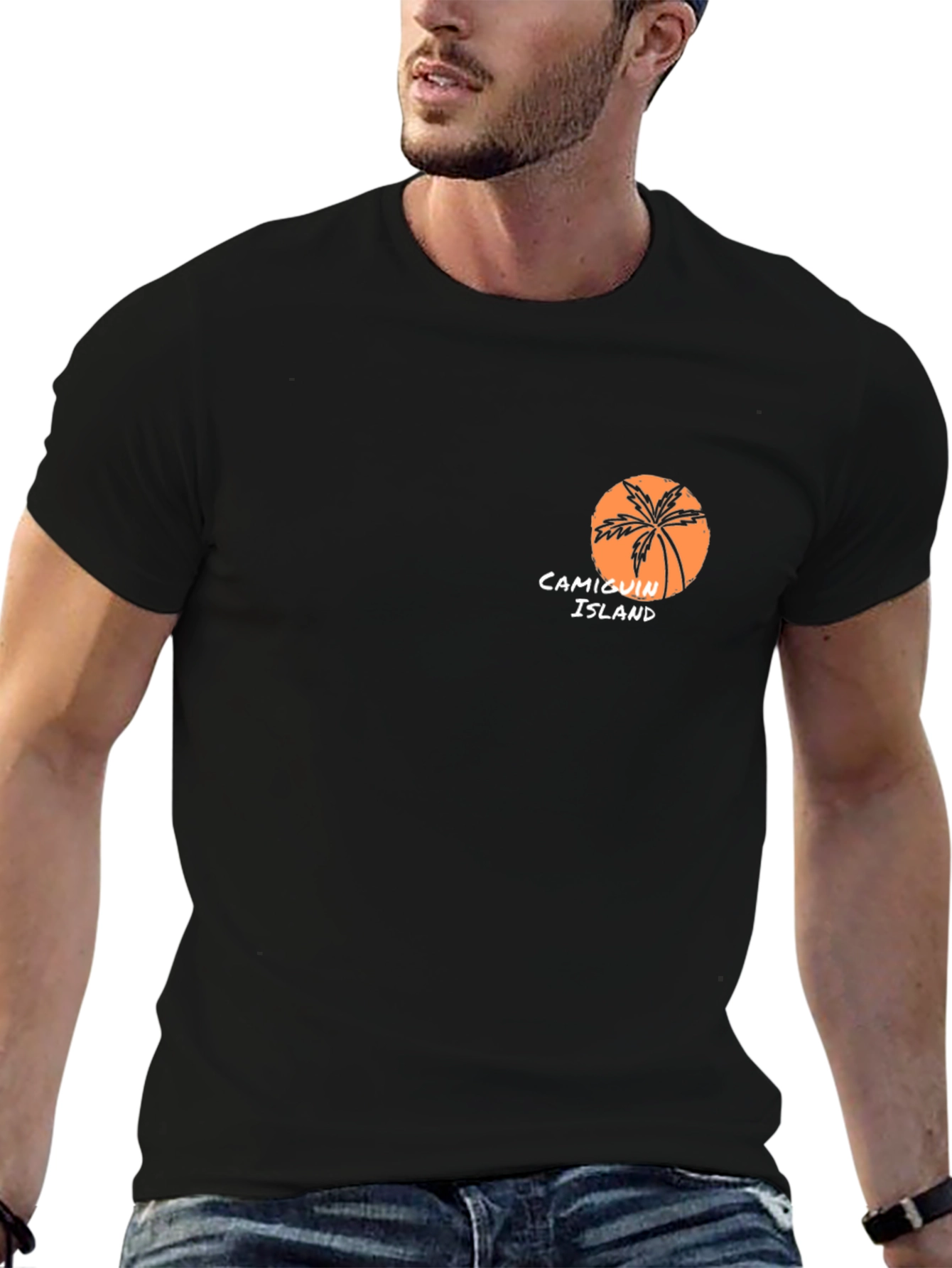 Camiguin Island T-Shirt - Palm Tree Graphic Tee