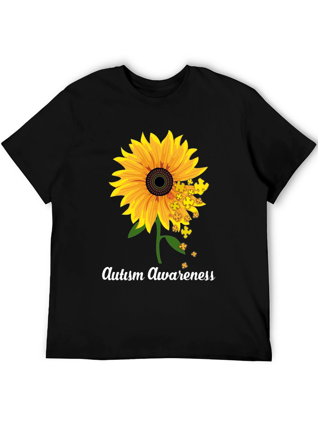 Autism Awareness Sunflower T-Shirt