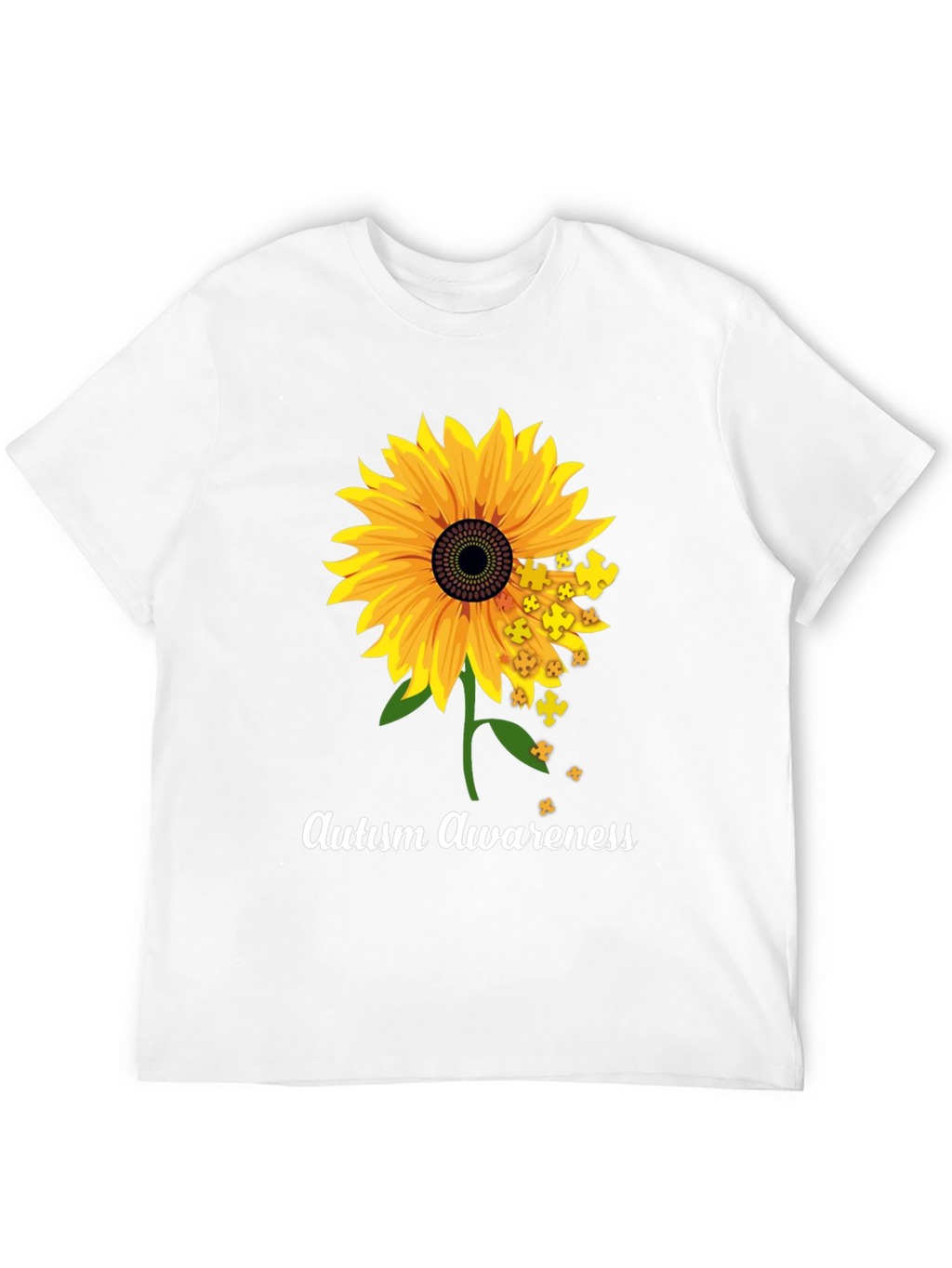 Autism Awareness Sunflower T-Shirt